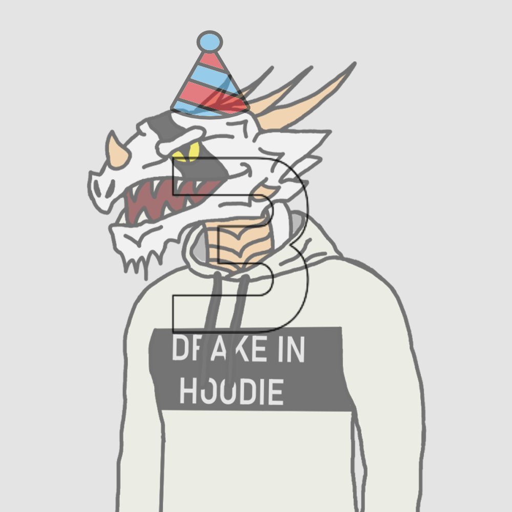 DrakeInHoodie's tweet photo. Three days left
#NFTs #NFTCommunity #NFTGiveaway 
If you haven't participated in the giveaway yet, follow us on twitter and paste the wallet address in the comment https://t.co/emAOW5JcYp