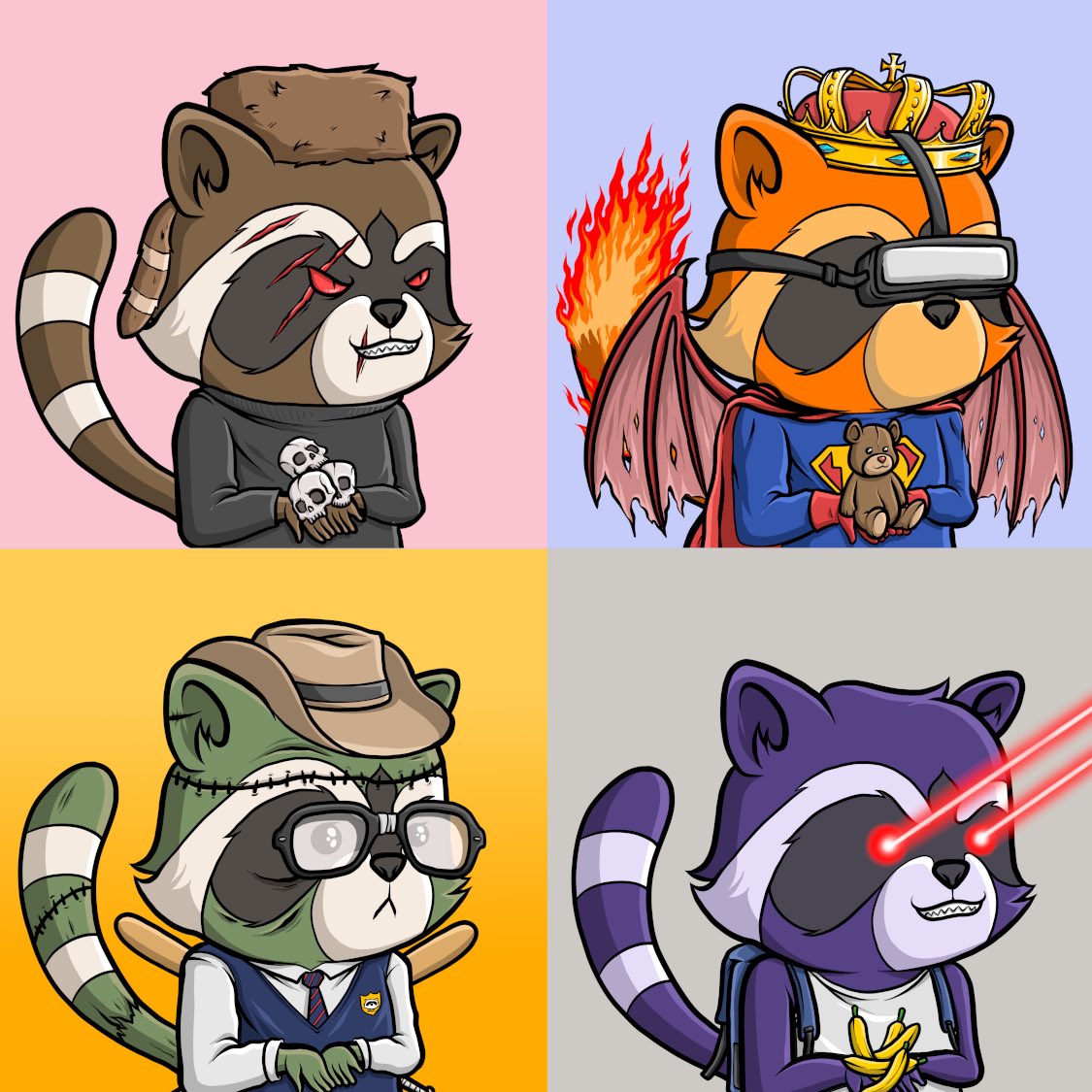 RaccoonsOnMTV's tweet image. ⚡️ NFT GIVEAWAY

Want to win a Thieving Raccoons? 

Follow, like and RT to validate your participation 🦝🔥

We will select a winner who will walk away with an amazing NFT from our collection!

discord.gg/eMK9hEXCYh

#NFTs #MTV #giveaway #MultiVAC_Global