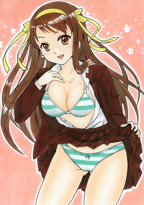 髪長ハルヒさんのパンツ
#コピック 