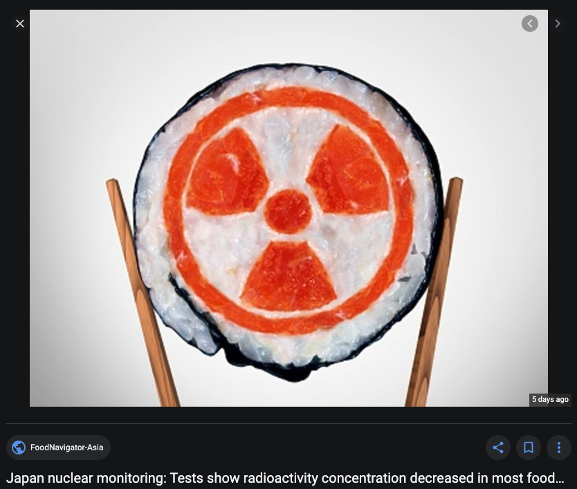 BTS_BP_SFan's tweet photo. @fuck_off_korea Japan govt is going to dump radioactive waste water to the ocean. Do you want to eat fish from Fukushima?
[Radioactive cesium of fish in Fukushima, Japan, exceeded the standard]=日本報道(Wow!Japan)
https://t.co/XNgrSgxchO https://t.co/vOcZTK5aGI