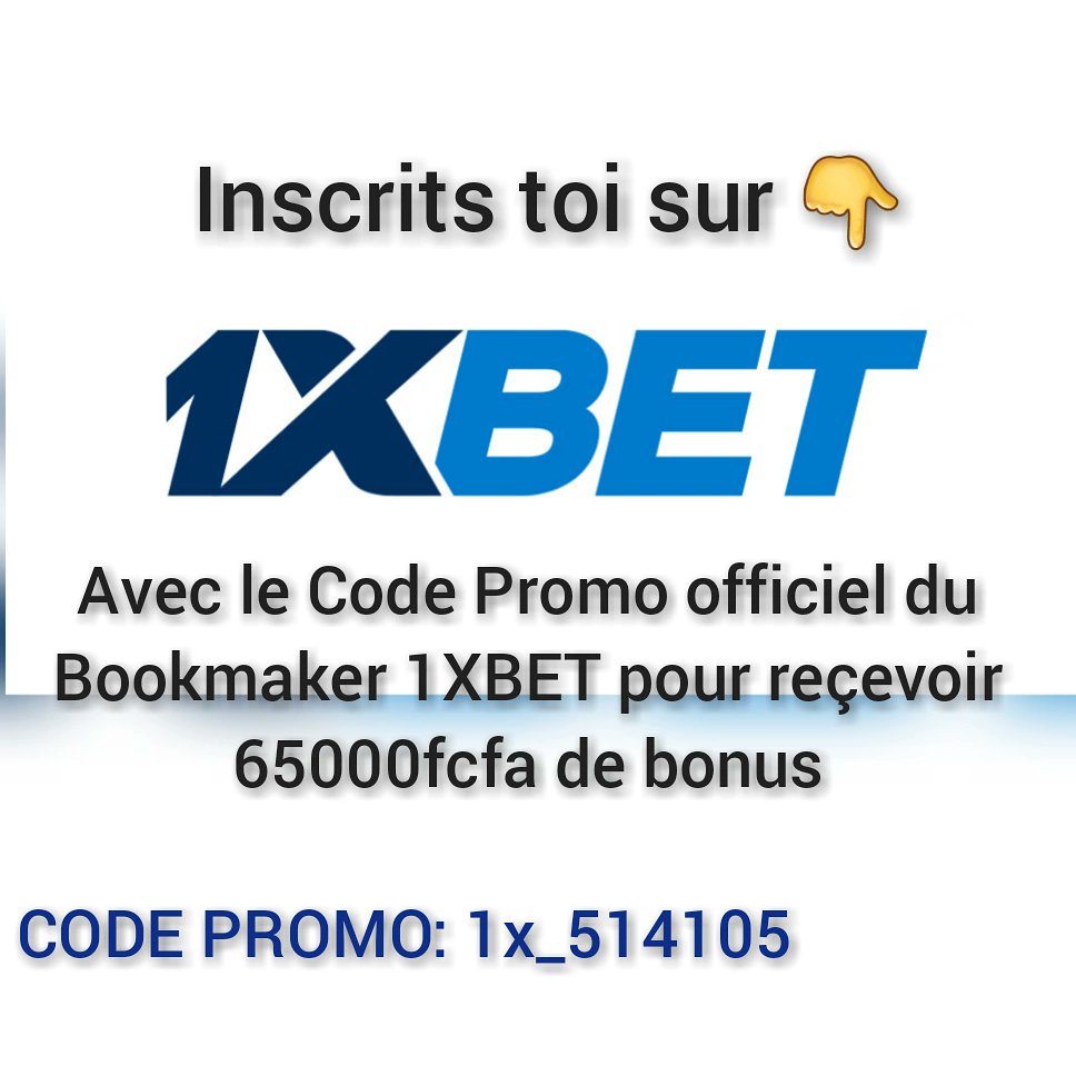Vibes237's tweet photo. Crée ton compte 1xBet avec le nouveau code promo.
🌤️🌥️#CODE_PROMO:         
              👉👉 1x_514105 
Et bénéficie des bonus a la première recharge allant jusqu'à 120.0000fcfa.
Lien 1xbet bonus et application*  https://t.co/VRajOGiDAU
#1xBet 
#1xbetafrica
#parissportifs https://t.co/lIBsJx0s98