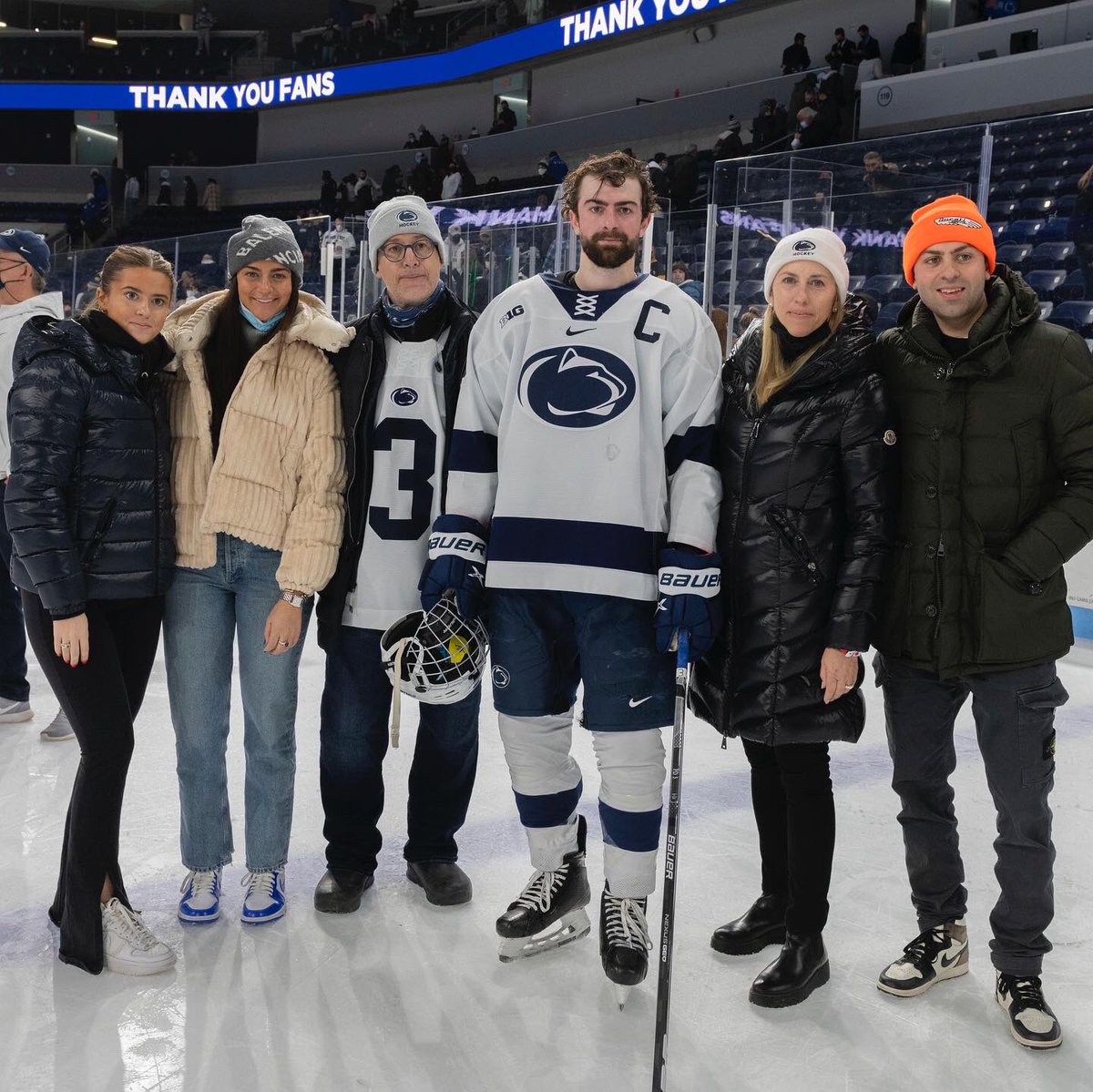 PennStateMHKY's tweet photo. Class of 2022, you will be missed!!

Thank you for all your contributions to #HockeyValley over the years!! 

#WeAre https://t.co/OPu7uJpoMb