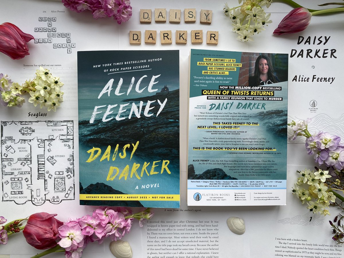 alicewriterland's tweet image. I have written a fifth novel and here is the proof. Literally! DAISY DARKER is out in August but I have one signed ARC to give away now. Just RT this post and follow me. Open worldwide. Closes 13.03.22.