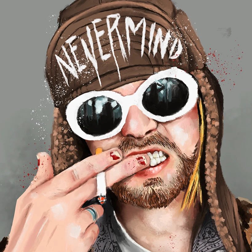 Happy Heavenly Birthday Kurt Cobain  