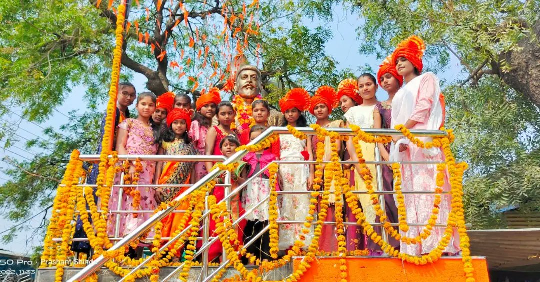 DivyaKharate's tweet photo. वाई बाजार येथे शिवजन्मोत्सव आनंदाने पार पडला.🚩 https://t.co/TdJnwhEbgE