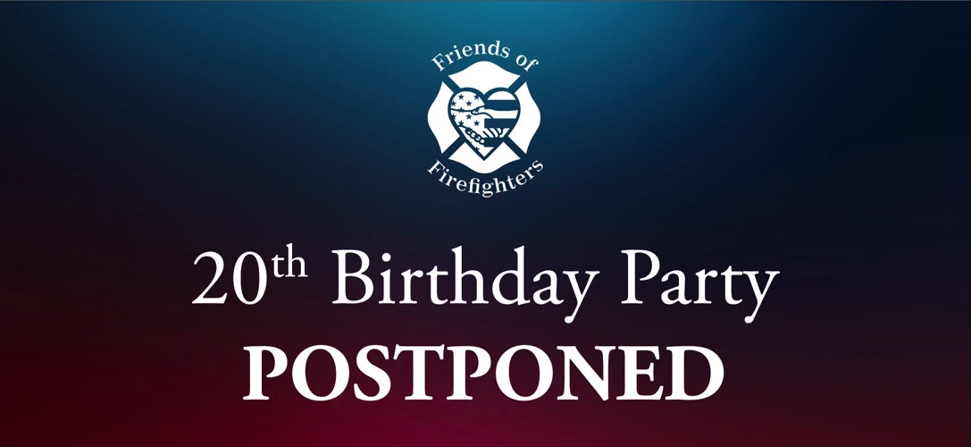 Out of respect for @FDNY FF Jesse Gerhard and FDNY Lt Robert Cruz, FoF is postponing our 20th Birthday Party on 2/22. If you already purchased your ticket online, it will be automatically applied to the rescheduled event. We will share the new date once confirmed. Thank you.