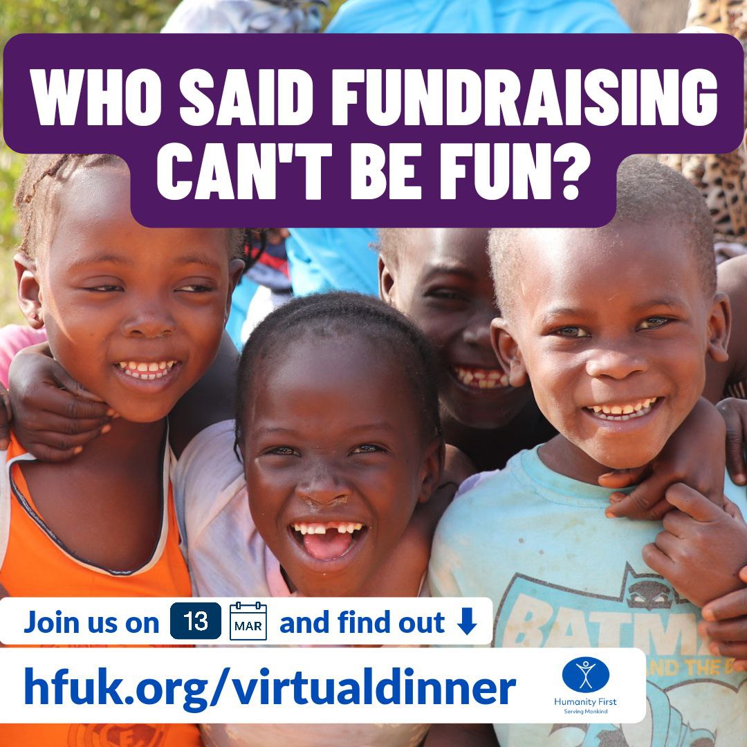 HumanityFirstUK's tweet photo. π Eat Pizza, Raise Dough π
Join our Fundraising Quiz Night!
π Get your quiz hats on or sit back and enjoy the show... all while making a life changing difference to vulnerable communities.
Join us 13 March, only 3 weeks to go β‘οΈ https://t.co/qQ8Szr8Fm7
#HFVirtualDinner https://t.co/JJrvSUX6OV