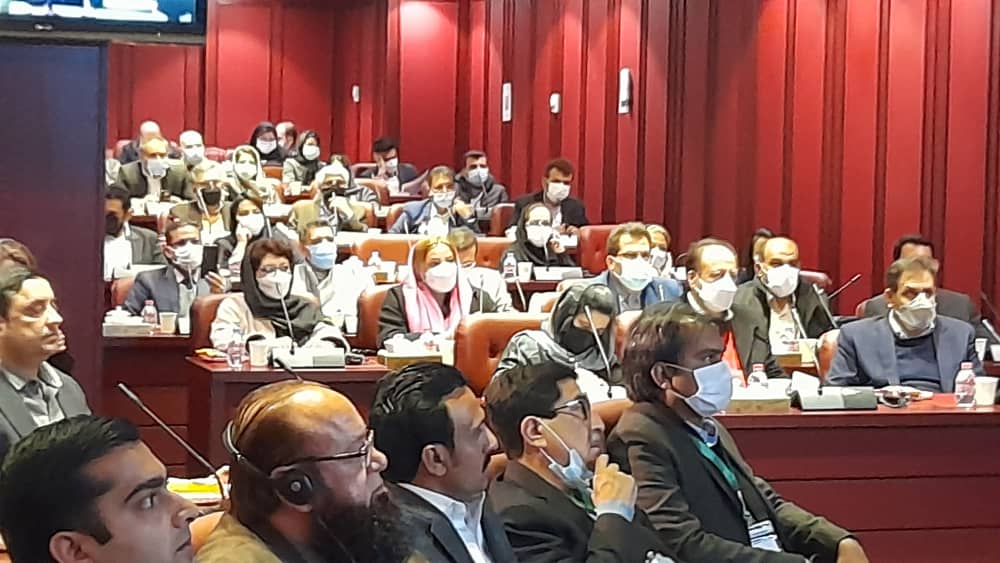 rahimhayat's tweet photo. Spoke at #Pakistan #Iran #business forum organised by #Tehran Chamber.  14 member @LahoreChamber delegation led by Pres @MianNaumanKabir visiting #Iran for mtgs with #Iranian cos &amp; #Mashad &amp; #Isfahan Chambers.1st visit after #Corona for both Chambers #PakIrantrade @PakinIran 🇵🇰🇮🇷 https://t.co/ddBP2pNt5F