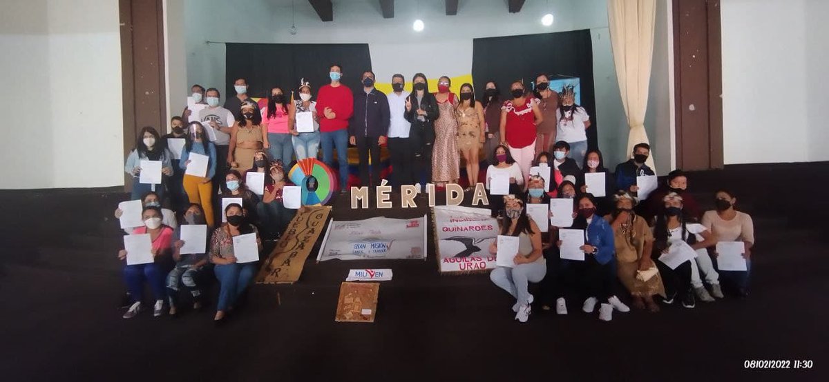MeridaInces1's tweet photo. #AsíOcurrió|| Dando fiel cumplimiento a la inserción en el campo laboral tal y como lo establece el 4to. Vértice de la Gran Misión Chamba, jóvenes merideños  asumieron cargos en diferentes áreas de trabajo del Ministerio de Educación. #FórmateEnElInces https://t.co/44JTPukhyA