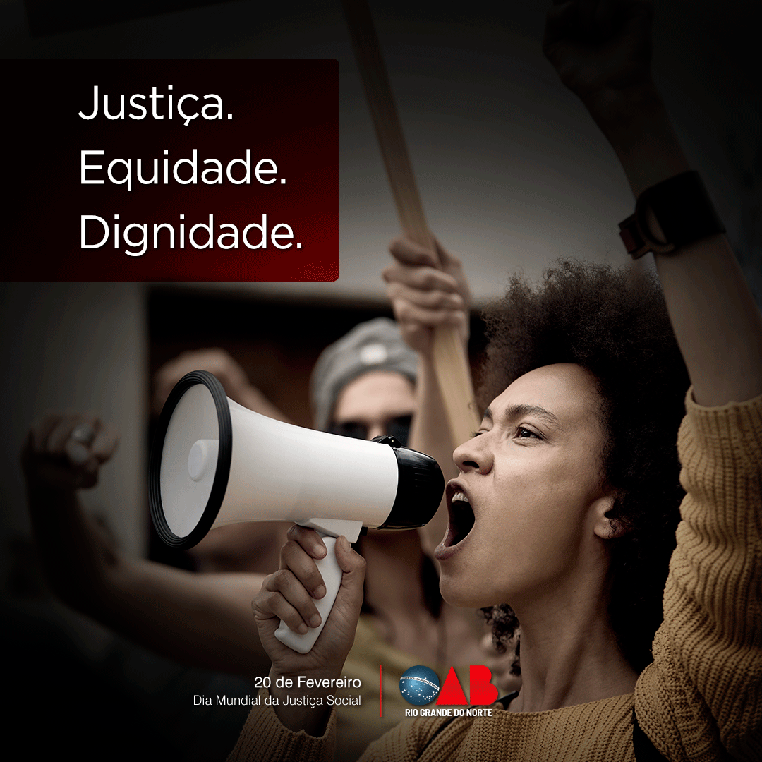 OABRN's tweet photo. Justiça. Equidade. Dignidade. ✊
A OABRN renova seu compromisso de luta pela justiça social e relembra: a justiça social precisa ser um compromisso de toda a sociedade. 🗣
#OABRN #JustiçaSocial #Advocacia https://t.co/JcqBXLfOTR