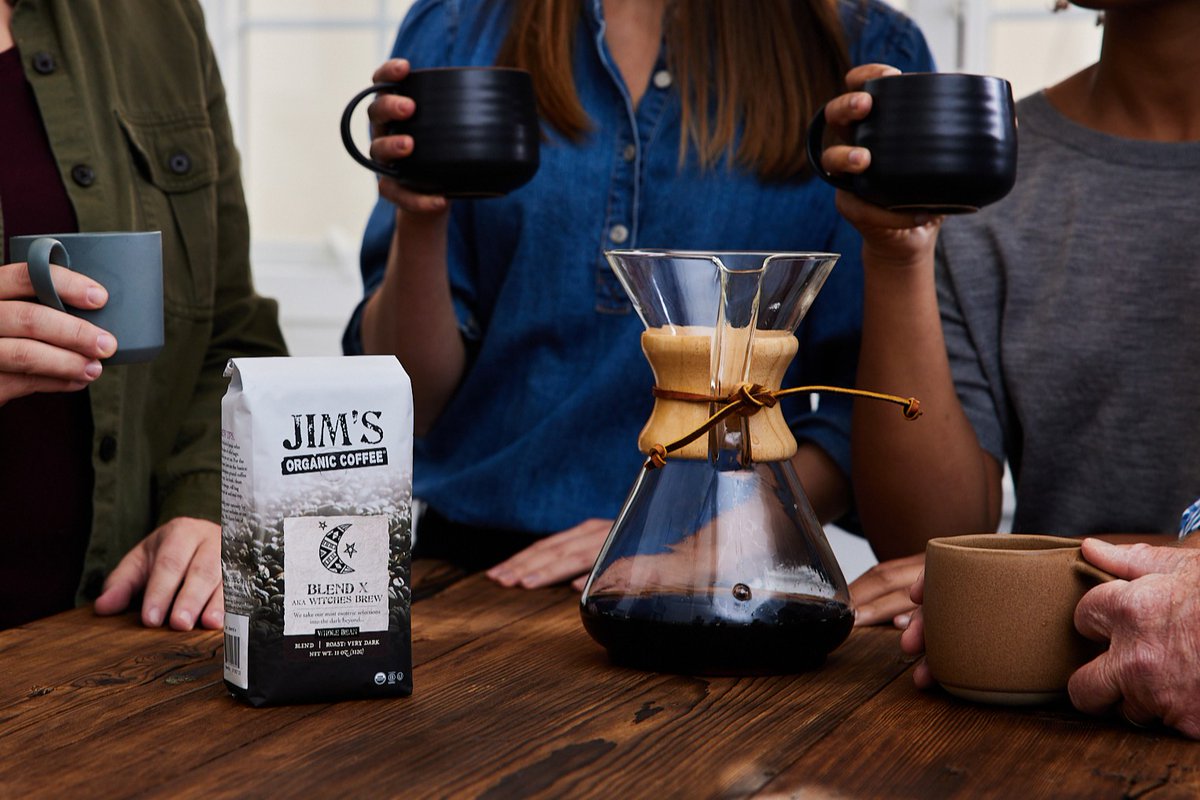 JimsOrganic's tweet photo. Share a coffee moment with Jim's Organic Coffee.
https://t.co/NxdPz751Pf
#Organic #ShadeGrown #FairlyTraded #CoffeewithCharacter https://t.co/nFlyeu8QxG