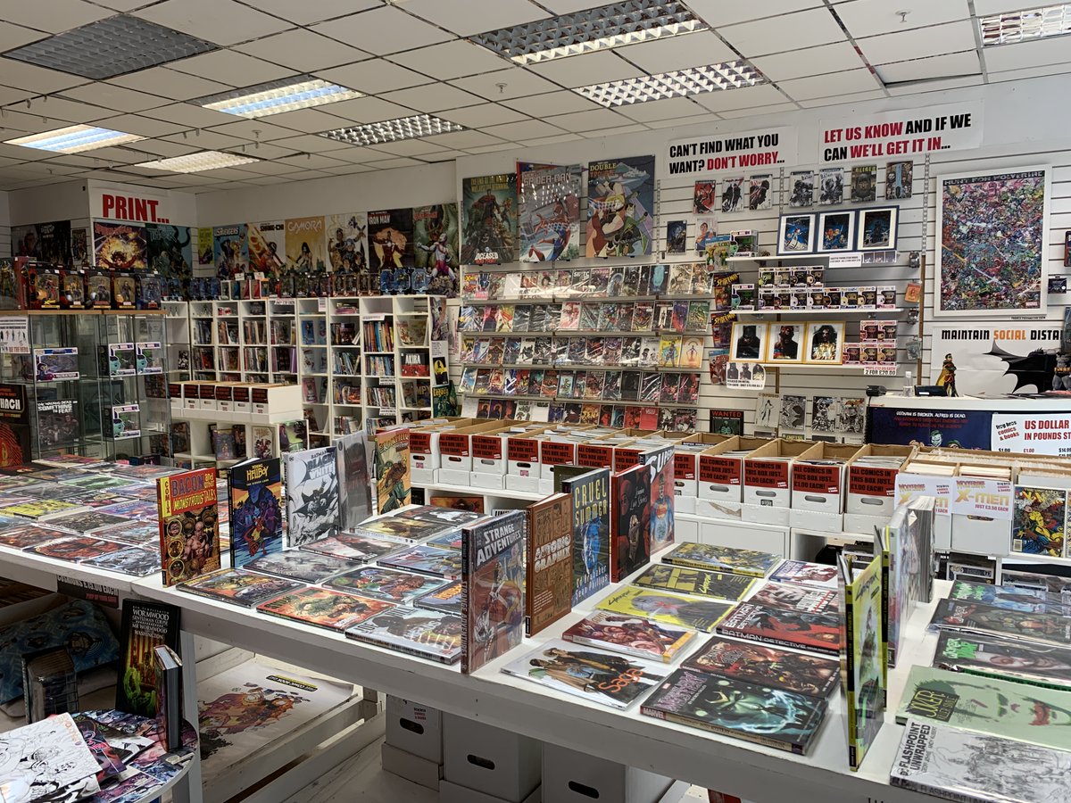 frogbroscomics's tweet photo. Congratulate yourself on enduring a horribly blustery few days... with a cheeky trip to FROG BROS!
Go on, we have plenty in stock to take your fancy!
#ReadComics #LoveComics #ShopLocal #ShopBoscombe https://t.co/PKCNYoeRPO