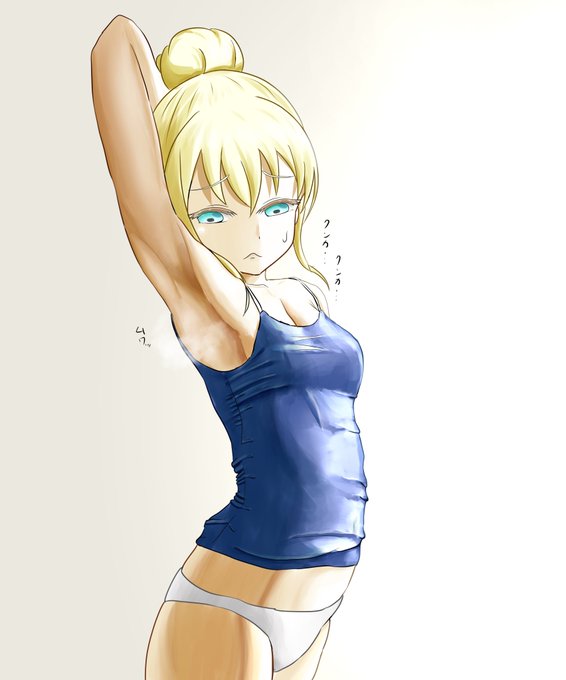 描けた。あそびあそばせより腋からスパイシーな香りがするオリヴィアさんです。 