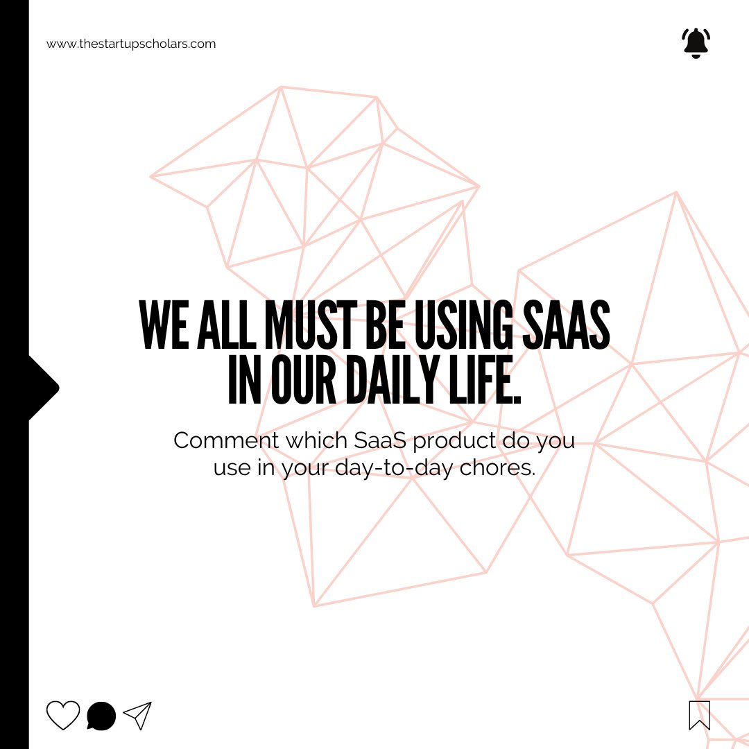 TSS_2020's tweet photo. Tag your favorite SaaS product below

#SaaS #startups #thestartupscholars https://t.co/yeXta1uxU0