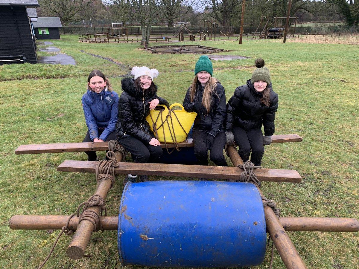 CoachingAca_TW's tweet photo. A fun, action packed morning @DukeshouseW in the amazingly wet, muddy, unforgiving weather! Group of Yr10 girls, Sunday morning… any smiles? Haha! Of course there are (well some anyway 😂). Loved the Aeroball and Buggy Building. One more @YouthSportTrust session to go then home https://t.co/pCTdOyZExD