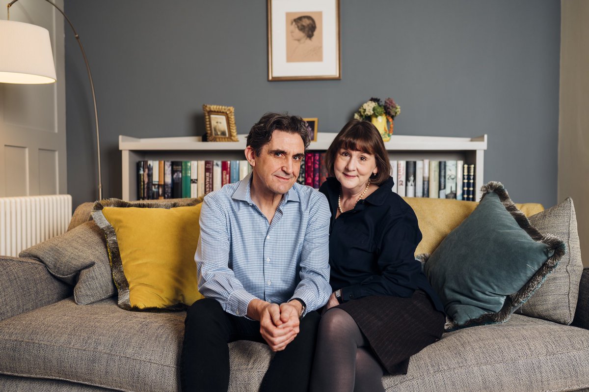 Another brilliantly enjoyable commission featured in today’s The Sunday Times Magazine.
I had a wonderful time with Heidi Thomas &amp; Stephen McGann, photographing them in the beautifully converted Chapel they call home.