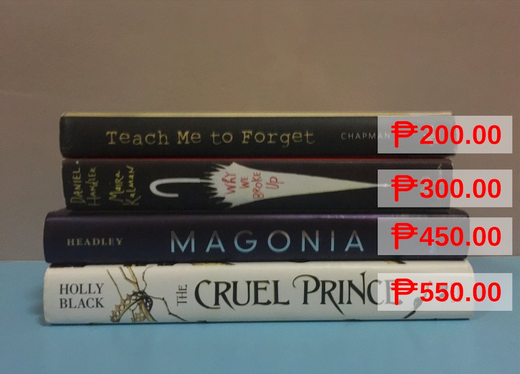 readingsolace's tweet photo. hi, #booktwt! im having a massive decluttering and I'm hoping my books will have a new home 🙂 
MOP: Gcash
MOD: LBC

RTs highly appreciated! #prelovedbooksph #booksforsaleph #booksellph #booksph https://t.co/RGkQC1ufKm