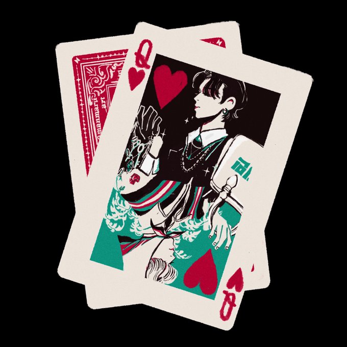 「黒髪 カード」のTwitter画像/イラスト(人気順)
