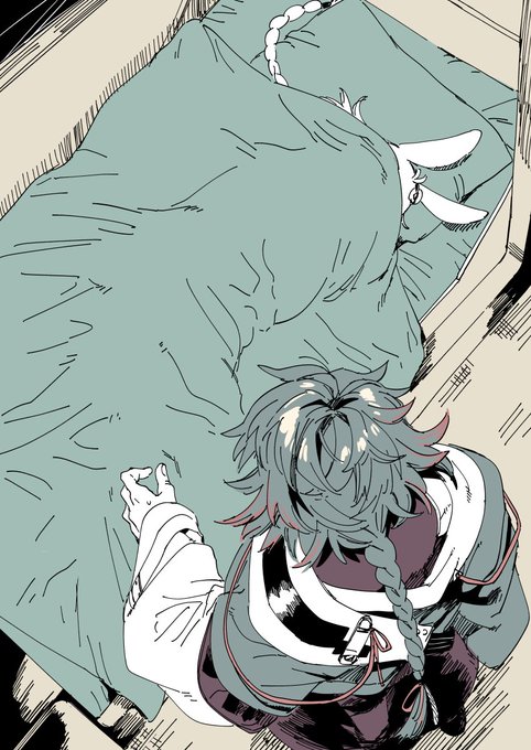 ウユウくんのベッドに誰か… 