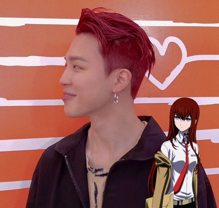 anitannies's tweet photo. — ji x kurisu ♡˖

♡  bts jimin • steins gate
☆ #btstwt #anitwt #armyweeb https://t.co/7t1GGIbXBR