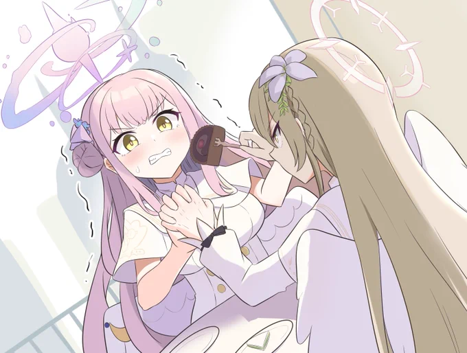 公式のミカナギ絵の10秒後くらい
#ブルアカ 