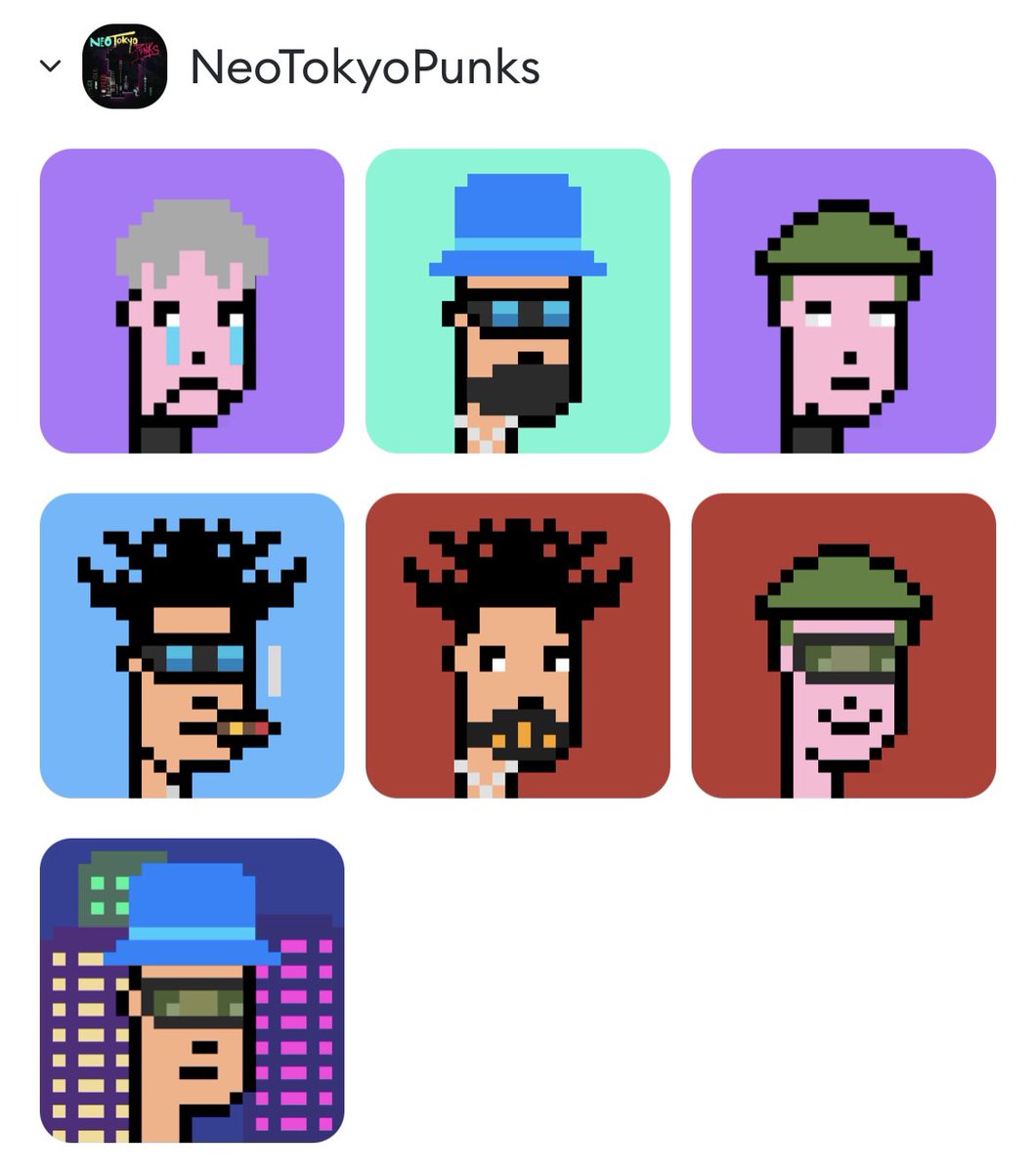 AcethieveAU's tweet photo. @KcompNFT Check out @NeoTokyoPunks pretty dope🙌 https://t.co/J1XPzJcr14