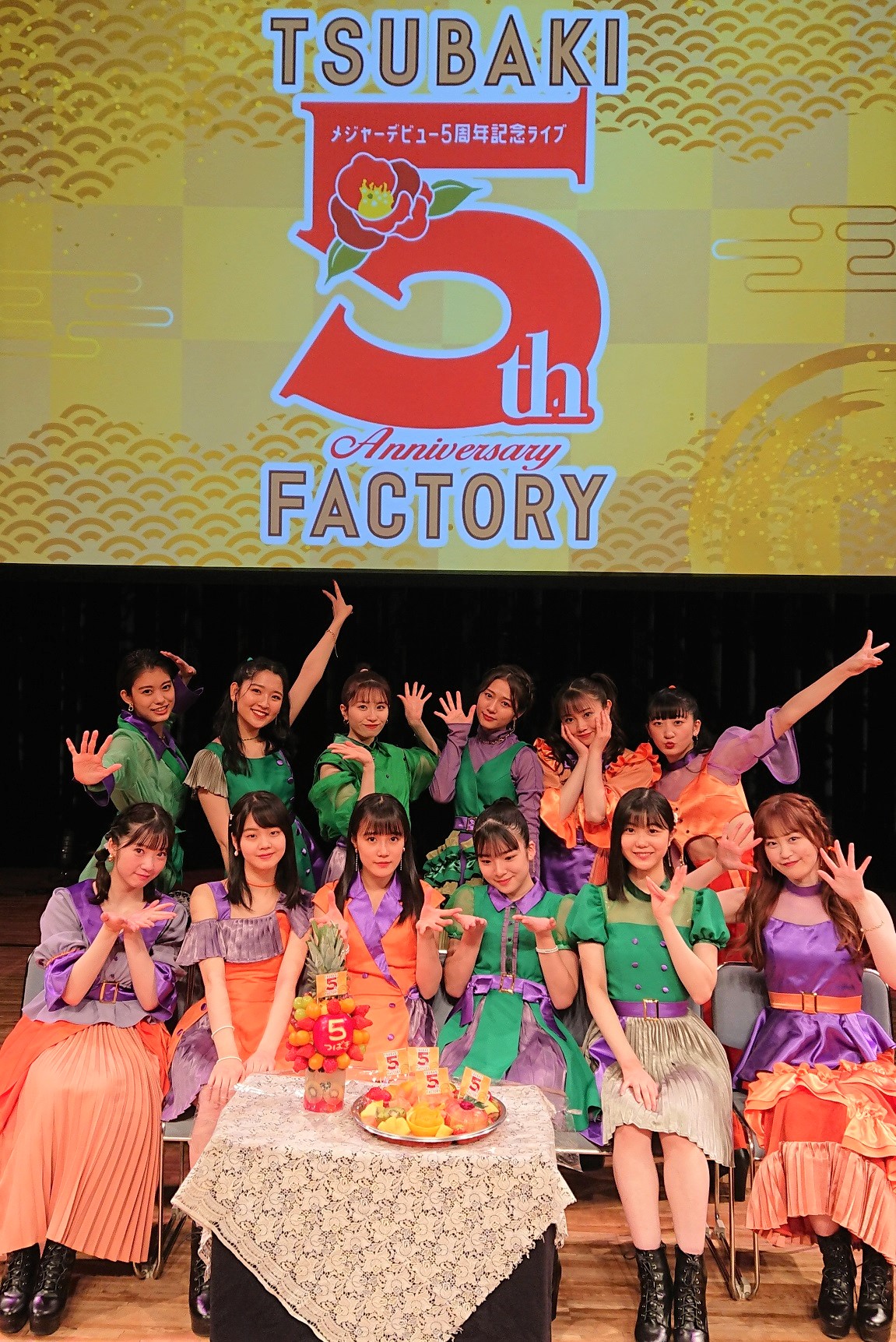 HELLO！PROJECT - つばきファクトリー メジャーデビュー5周年記念 FCイベントツアー　DVD DVD『つばきファクトリー メジャーデビュー5周年記念FCイベント