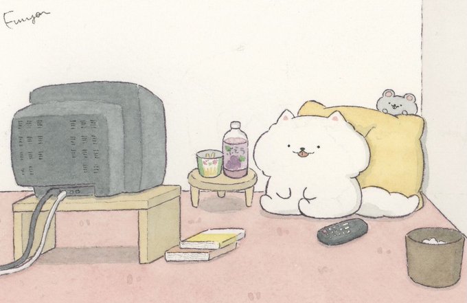 「猫 テレビ」のTwitter画像/イラスト(人気順)