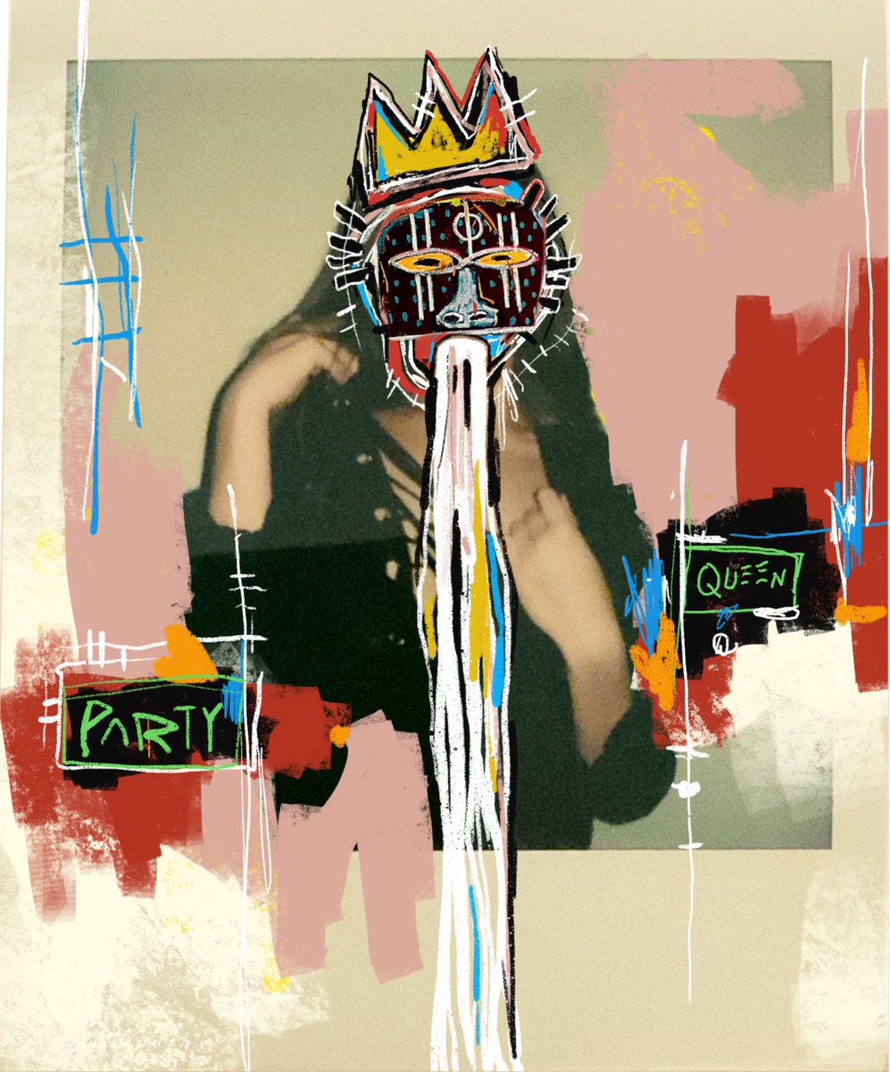 JP__White's tweet photo. Sneak peek alert 🚨 “Party Queen” Work in progress POLAROIDZ #2. I will release this collection (probably early March on @opensea #nftinprogress #nftart #nftphotographer #NFTartist #cryptopopart #cryptoart #nftcomunity #wip https://t.co/7UmSFh7DQY