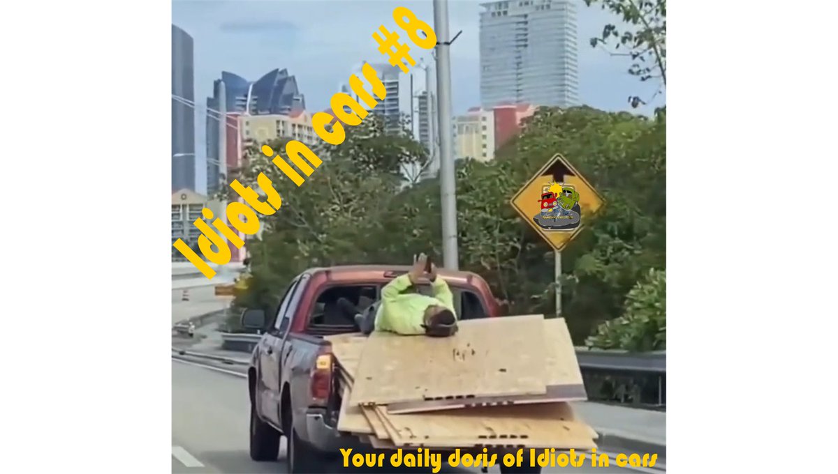 Your daily dosis of Idiots in cars is now online😀

Youtube link: youtu.be/f1kOa3FoMZ0

enjoy!