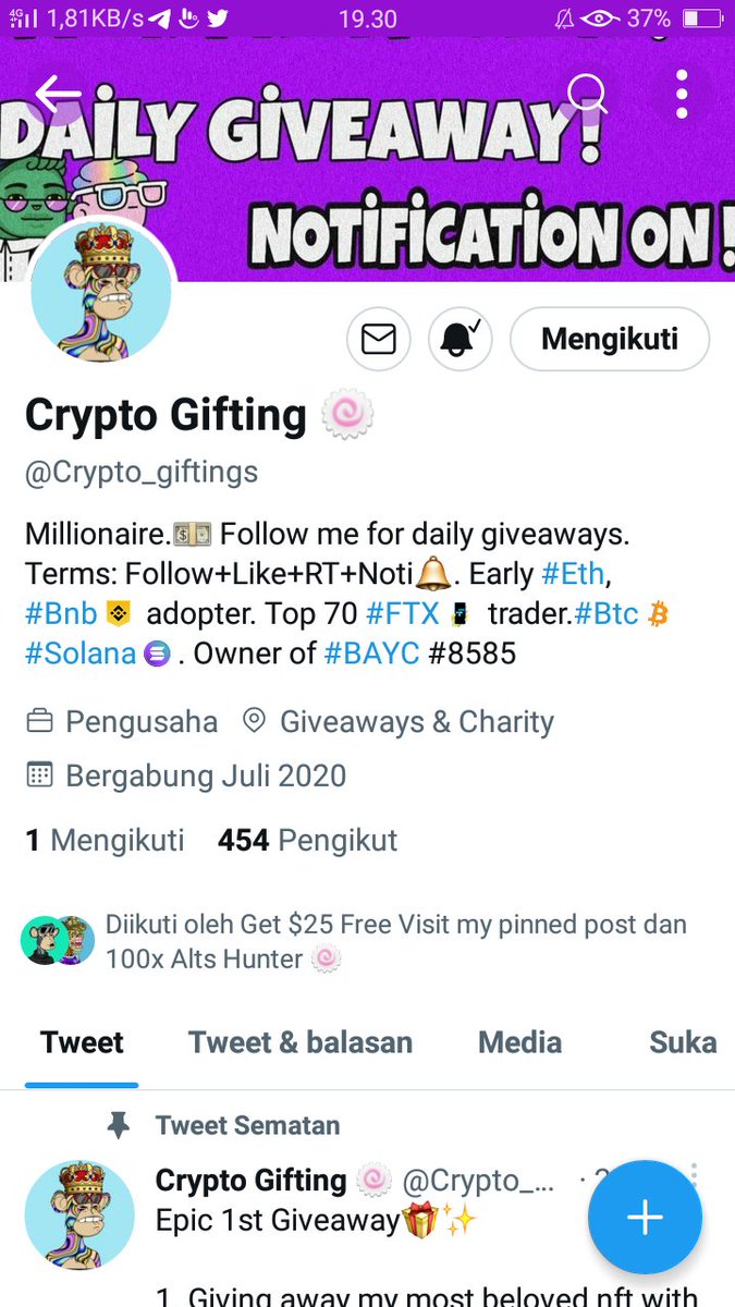 Wienart2's tweet photo. @FollowForUsdt1 @100xAltsHunter @Crypto_giftings 0x23a264B5b0fDA4Ed2Ca124CC6AAfc356F8B0c6A5 https://t.co/z5LcF8aEKZ