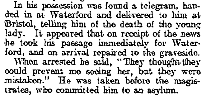 👀 A truly bizarre story which emerged from Waterford in 1904

🗞️ Report by the Evening Herald 

#Waterford #Ireland