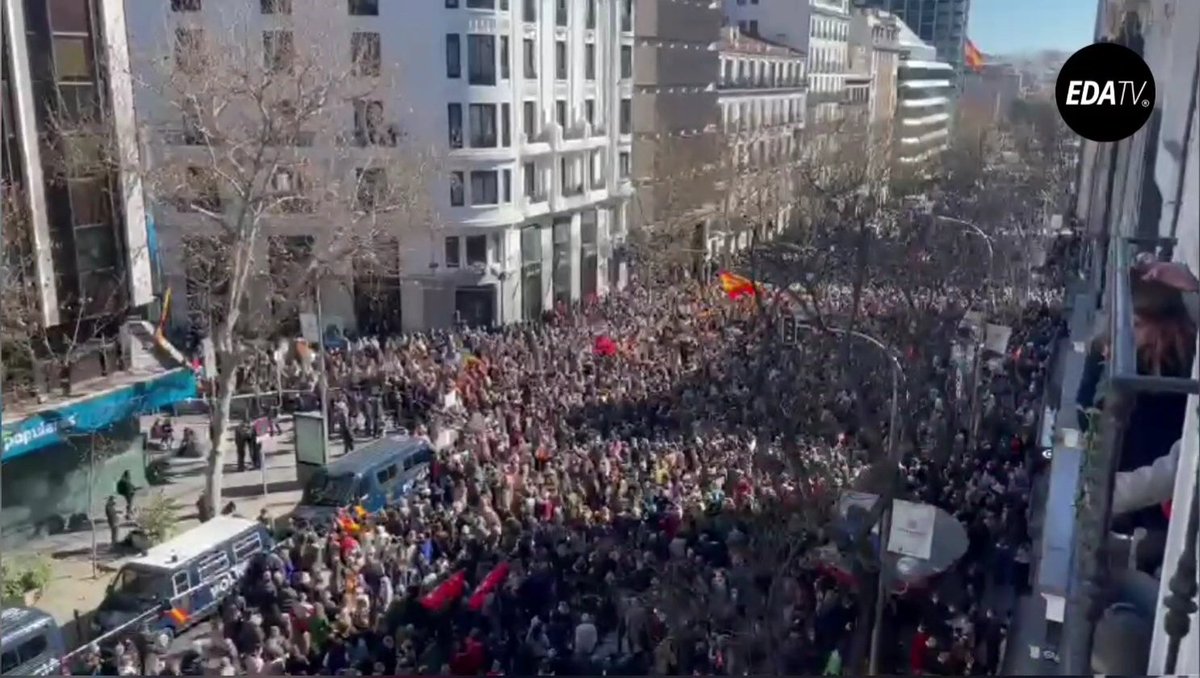Cifran en más de 4.000 personas la manifestación contra la directiva nacional de <a href="/populares/">life</a> y en apoyo de <a href="/IdiazAyuso/">Isabel Díaz Ayuso</a>