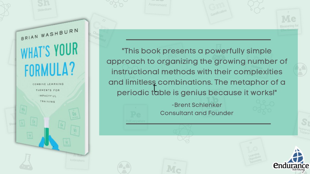 EnduranceLearn's tweet image. &quot;The table itself is just a really quick and easy visual reference for people to take a look, to say &apos;I have I have a challenge at work. I need to put together some sort of learning solution. What are the options?&apos;&quot;
51elementsoflearning.com
#51elementsoflearning