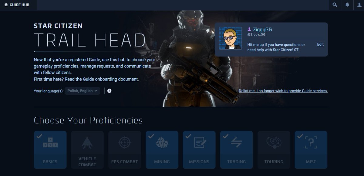 SpaceGamesHub's tweet photo. This is fun. Helping new people. I'm doing this since morning and I'm enjoying it :) #StarCitizen #GuideHub @RobertsSpaceInd https://t.co/HwYckf2qSh