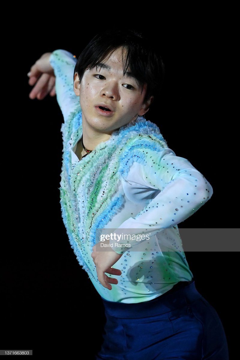 GettySportJPN's tweet photo. エキシビションより、#鍵山優真 選手
📷:David Ramos, Richard Heathcote 
#Beijing2022  #オリンピック https://t.co/a8Ag8q8VU4