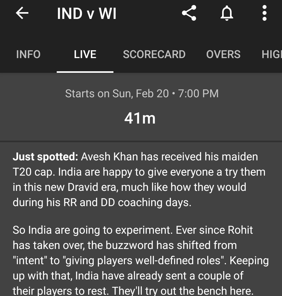 Jay_KD77's tweet photo. Pichle sab eras me players ko mauke nhi milte the kya dead rubbers me?
2nd para is even more disturbing https://t.co/wtG1o5oZJy