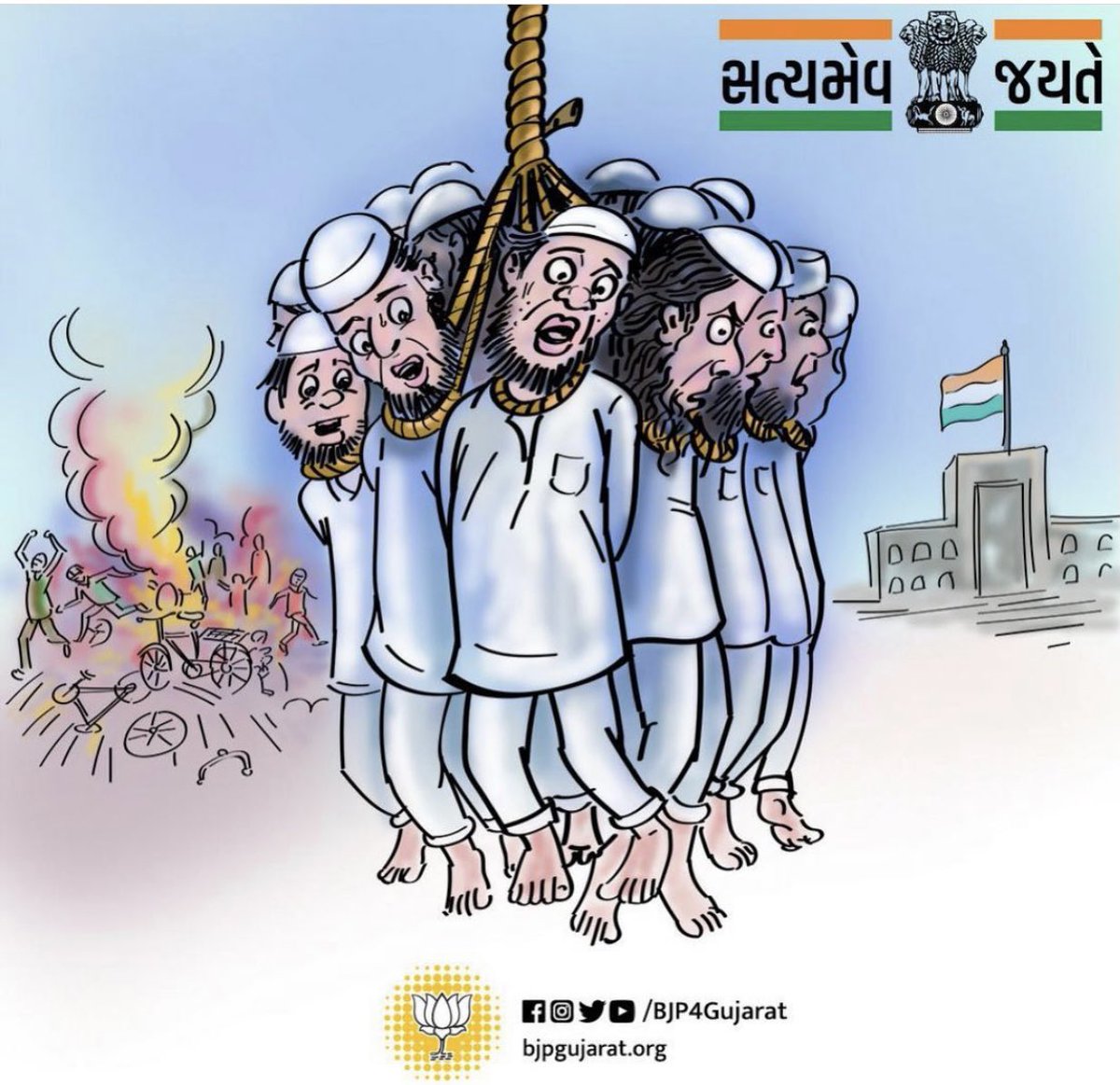 ShamsiAli2's tweet photo. When the ruling party in India, the so called largest democracy in the world, tweets this photo, it’s clear where we are heading. Absolutely horrifying, &amp; fully matches with what is going on at the moment in that Country, with Hijab banning in schools, fascist laws…Also Kashmir! https://t.co/M0mDZeYNpr