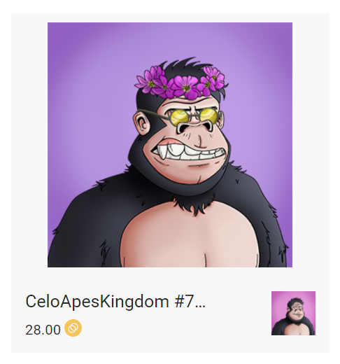 CELO Apes NFT 👑| SOLD OUT tweet media