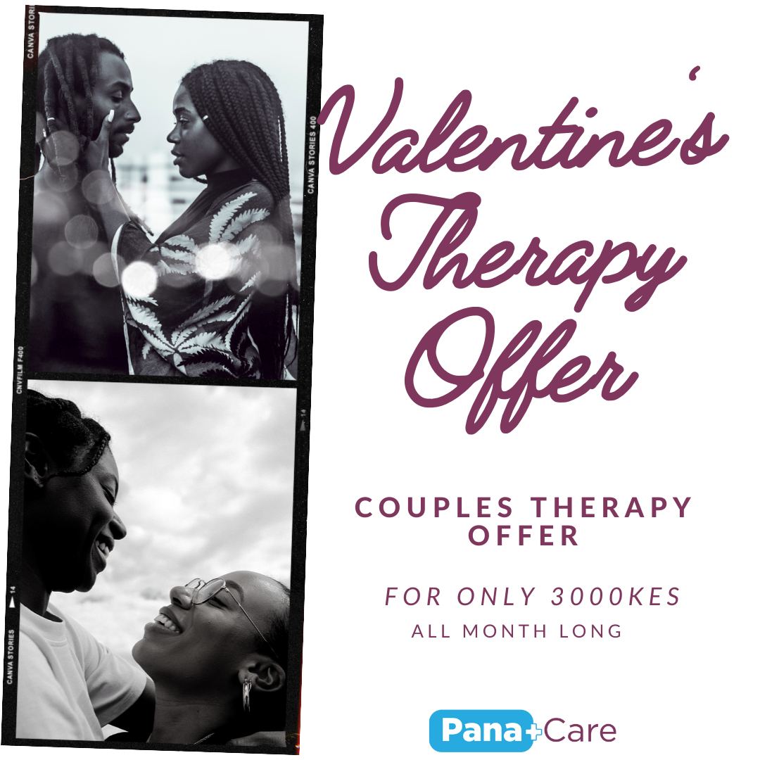 Still on that valentine vibe .
We have a couples couples therapy offer .
#couples #valentines #Panacare #telehealth #Inawezekana