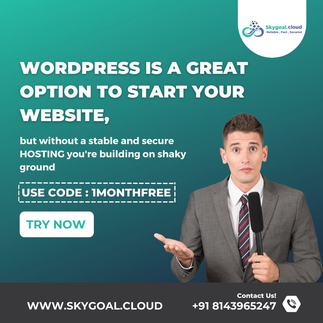 skygoalcloud's tweet image. WordPress is a great option to start your website, but without a stable and secure foundation you&apos;re building on shaky ground. That&apos;s why we take security seriously and provide ongoing support every step of the way.#websitespeed #websitespeedoptimization #websitespeedtest