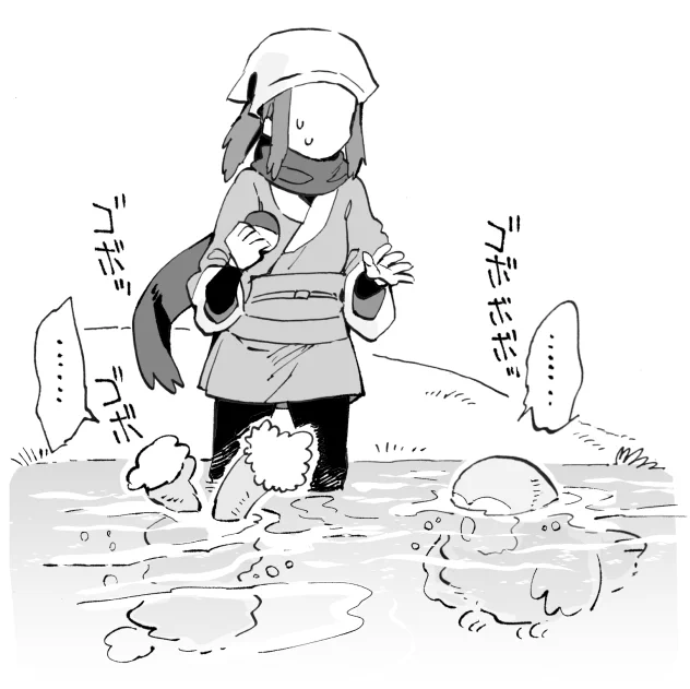水辺で戦闘始めてしまうと申し訳ない気持ちに 