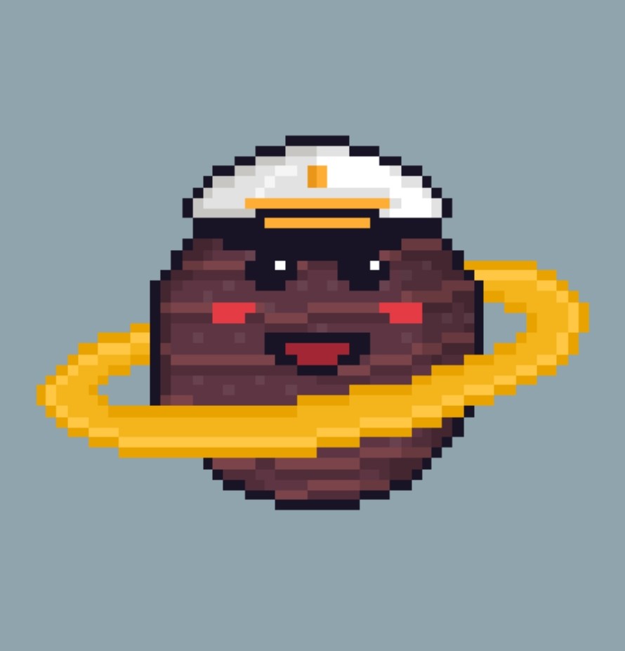 RaKaeth3's tweet photo. Space_Faces #108
Captain Saturn is ready for take-off! Do you join his journey?
https://t.co/BWfjgdH6Dh
#nft #nftart #spacefaces #captainsaturn #pixelart #pixelplanets #Saturn https://t.co/7onyB9Fa0z