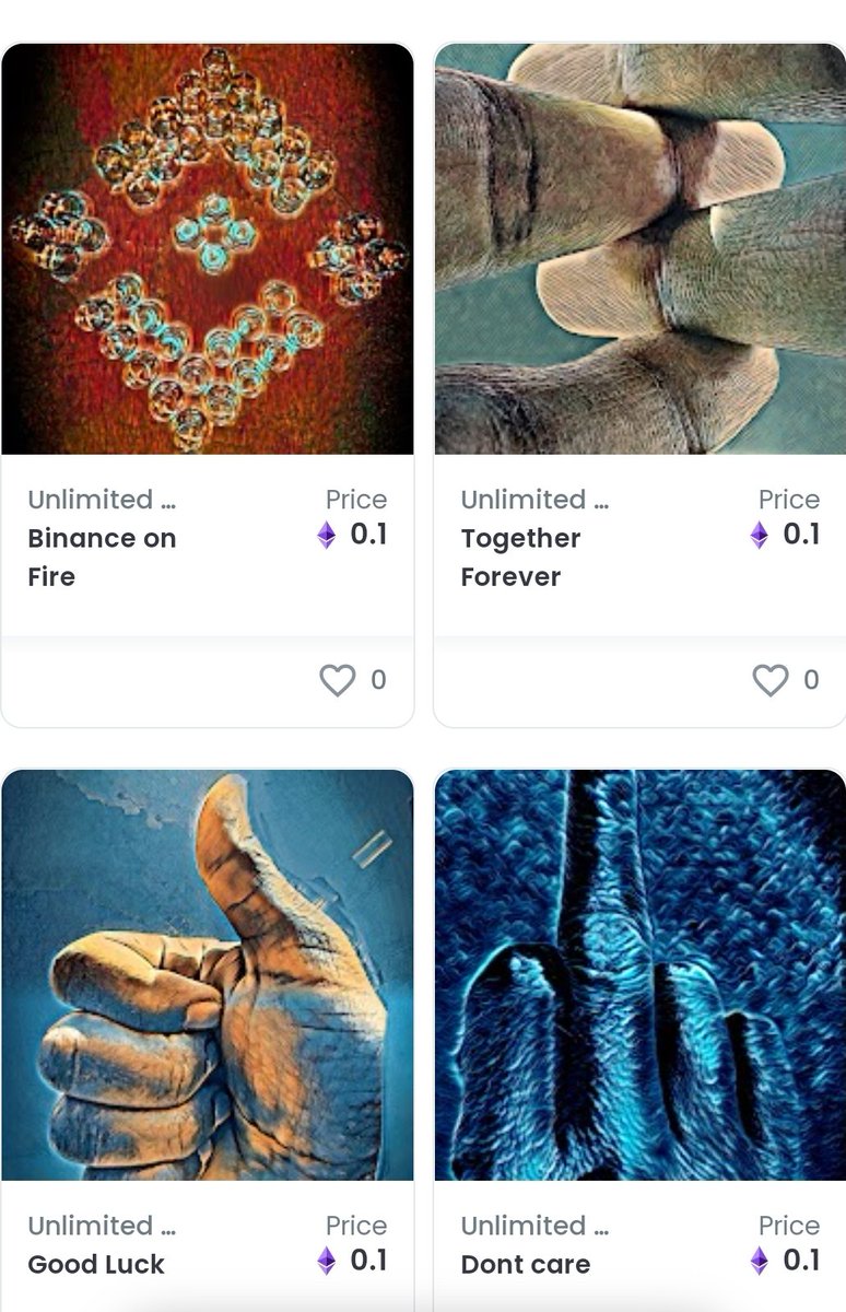 ayambrahmasmi's tweet photo. @soltane_arbi @_NftCollectors @cybotz_nft https://t.co/CmGLwEMOl1
This new beautiful collection is for 0.1eth. https://t.co/UgiTj6JhWh