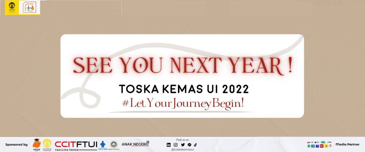 TOSKA KEMAS UI 2022 tweet media