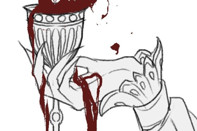 some lines only/sketch hands too 
