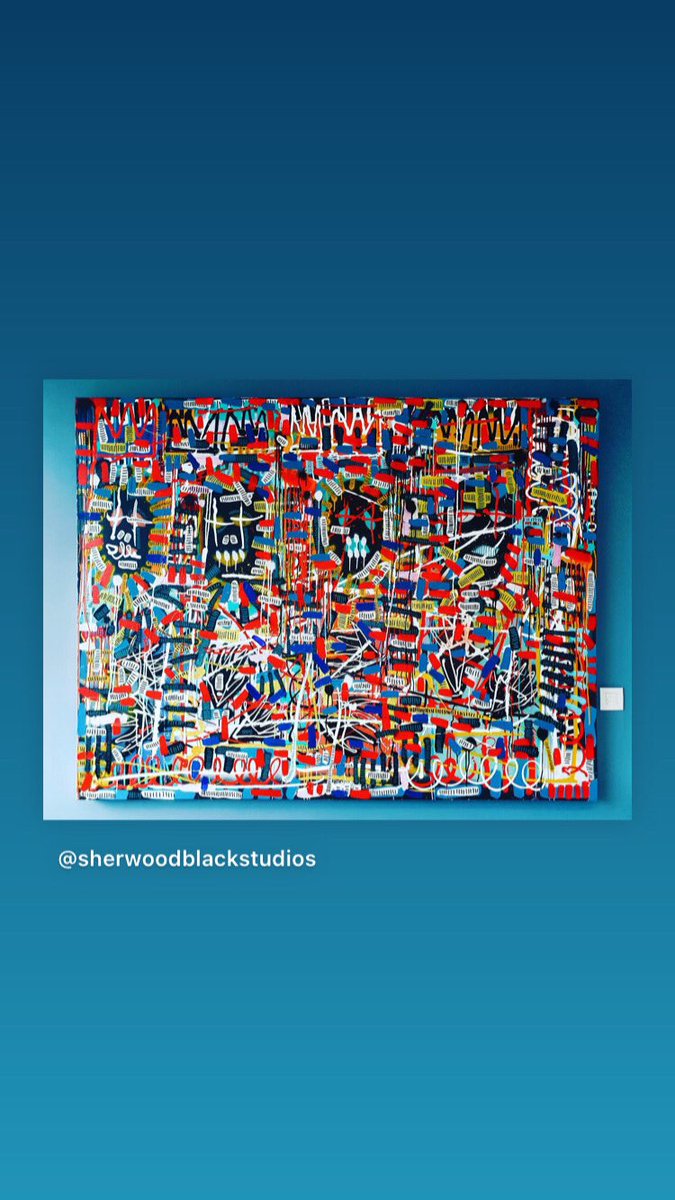 BlackSherwoodA's tweet photo. Gallery open for private appointments #sherwoodblackoriginal #sherwoodblackstudios #sherwoodblackart #sherwoodblackpaintings #sherwoodblackpainting #sherwoodblack #artchallenge #artistatiktok #paintersoftiktok #graffiti #streetart #streetartist #streetarteverywhere #banksy #art https://t.co/OtVIFL7s7L