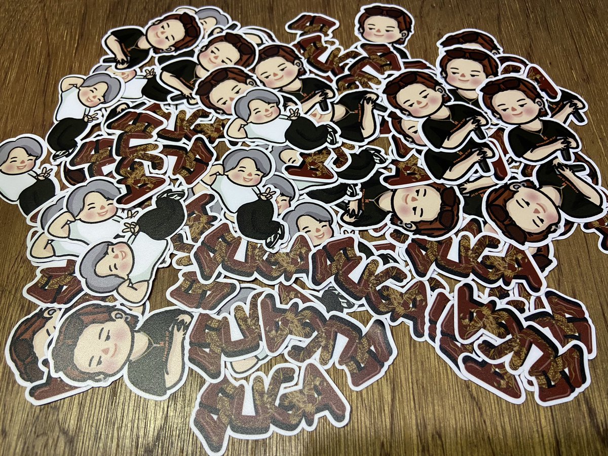 thebrylife's tweet image. Thank you so much boss!

#CustomizedPhotocards #customizedstickers #MachineCut