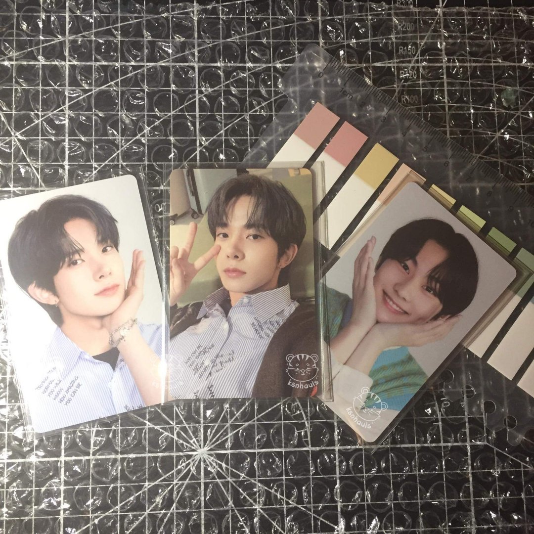 ksnhauls's tweet photo. ꒰ happy mail from . . . @yeowoori ꒱ 📨

ang nagpanginig saken sa kaba :D they were packed well ! thank youuu !   ☻♥︎

◜ #solbuys ◞ https://t.co/V6dhCdvwsT