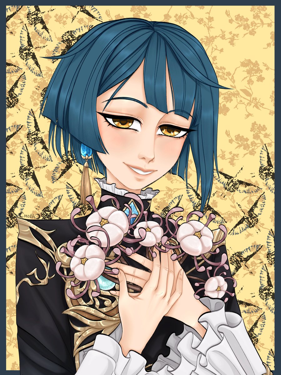 smallmoth0's tweet photo. 💎💎💎
#art #artwork #digitalart #digital #drawing #artist #character #ArtistOnTwitter #GenshinImapct #Xingqiu https://t.co/KktrIXbdRj